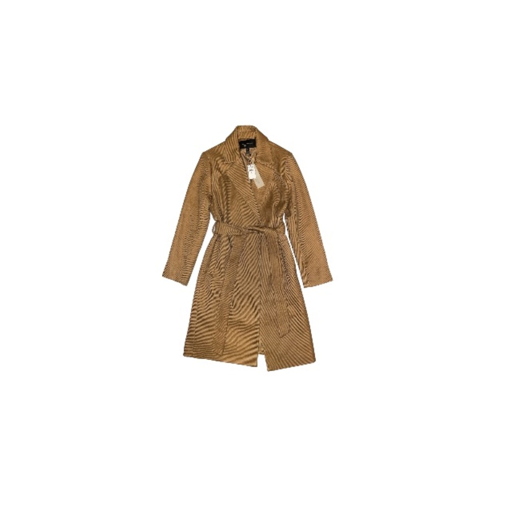 🆕 Banana Republic Camel Buttonless Trench Coat - Women’s Petite Size XS